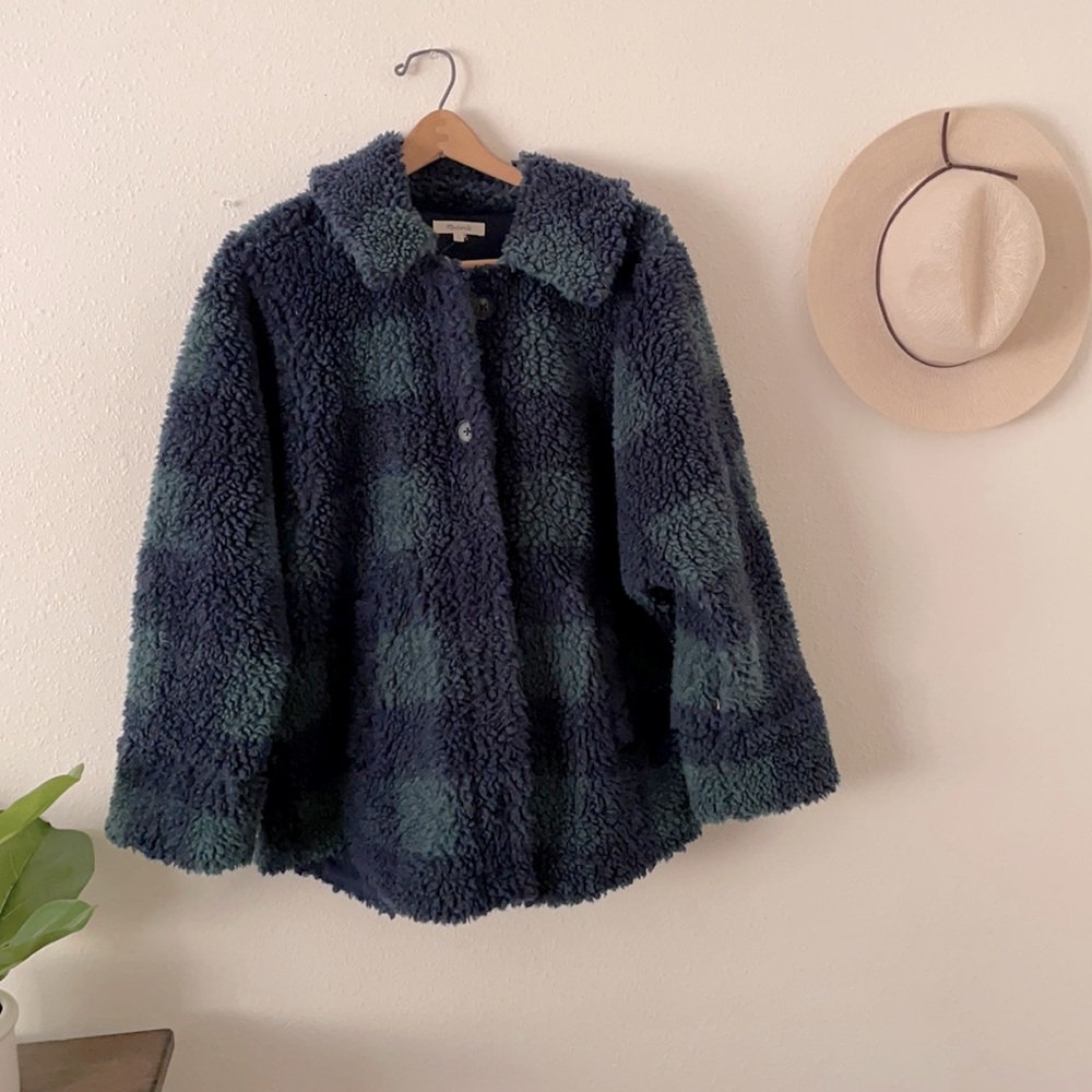 Madewell plaid coat